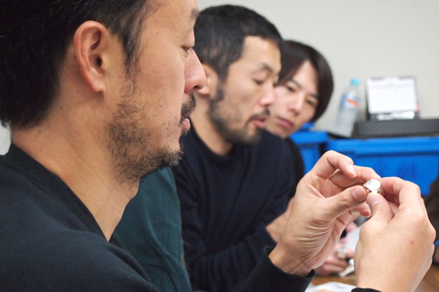 『e.m.』と東京金銀器工業共同組合の職人たちのコラボ写真04